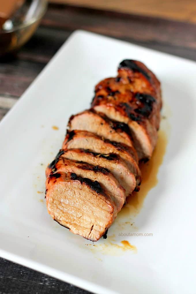 Grilled Honey Soy Glazed Pork Tenderloin