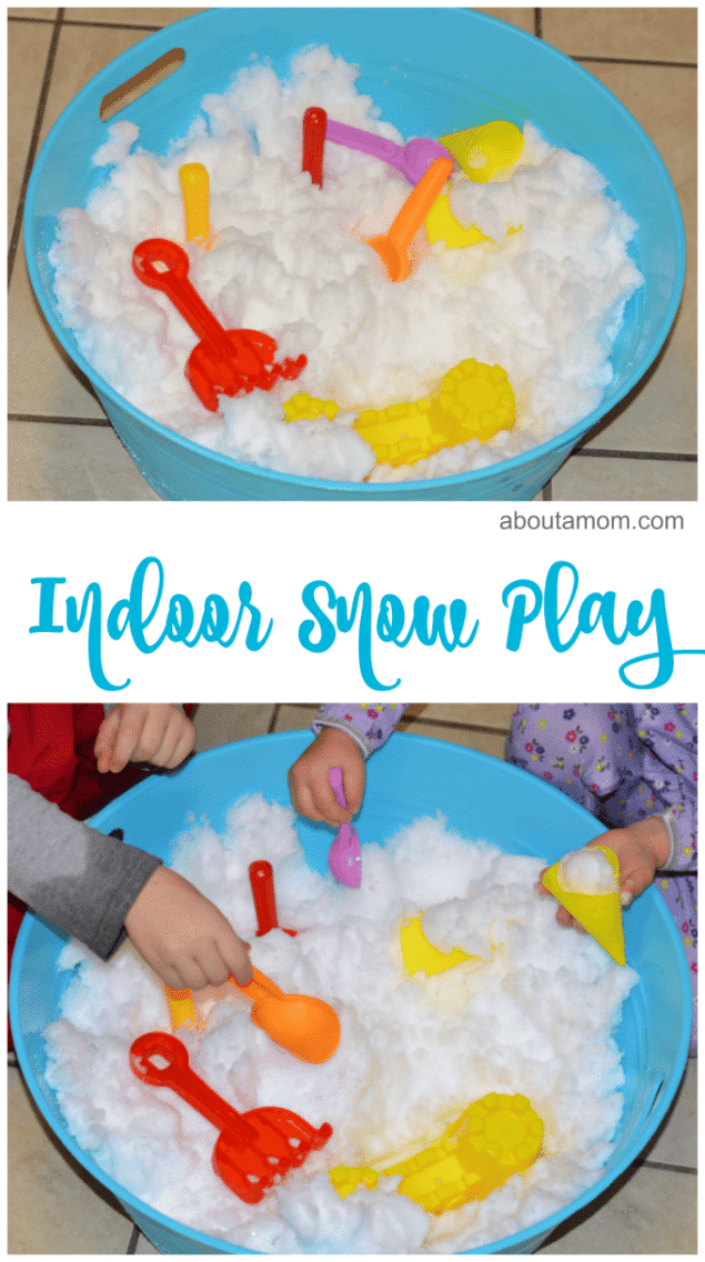 Snow Inside Indoor Snow Play - About a Mom