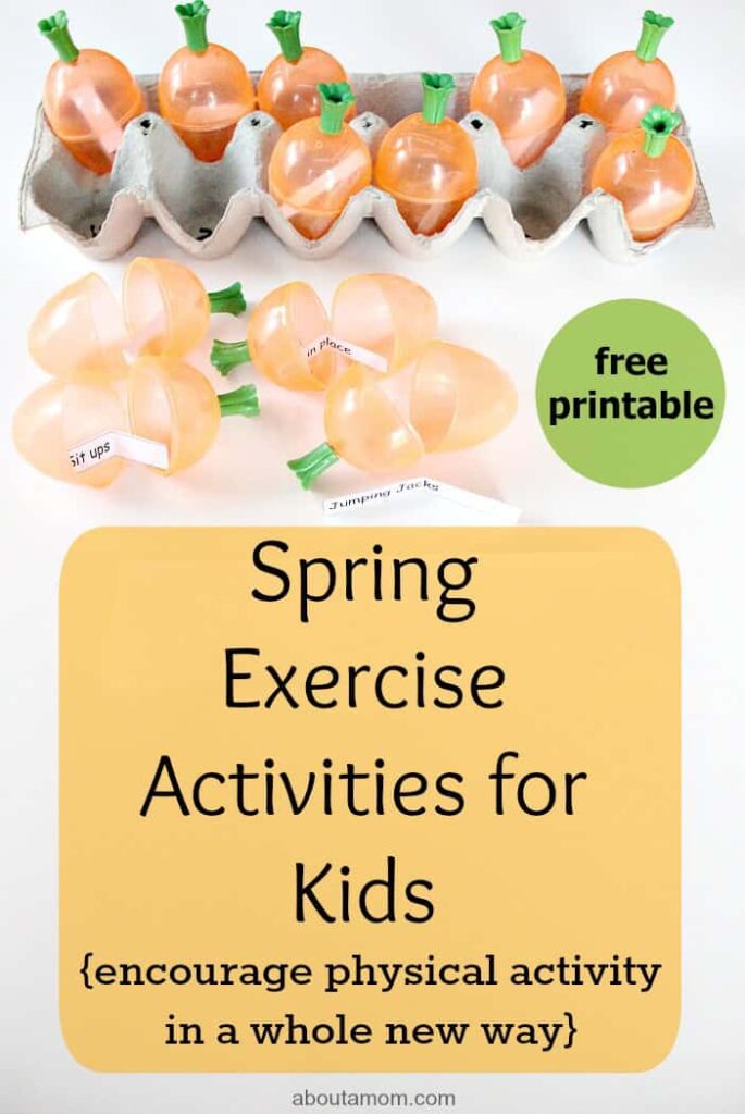Spring Exercise Activities for Kids - About a Mom