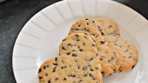 Quick Heart Shaped Chocolate Chip Cookies - Recipes by Clare