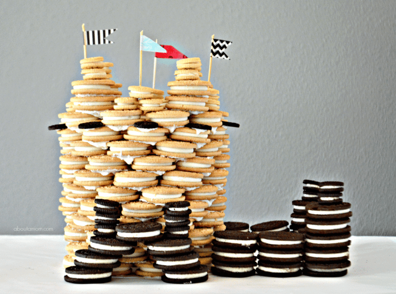 Oreo Party Stack Turtle OREO S'mores and OREO Stacks - About a Mom