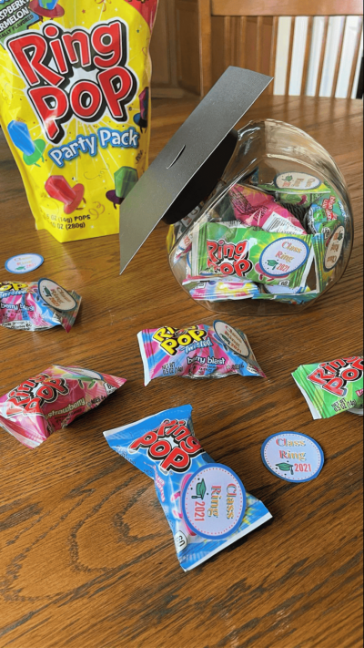 Class Ring Graduation Craft - Updated for 2022! - About a Mom