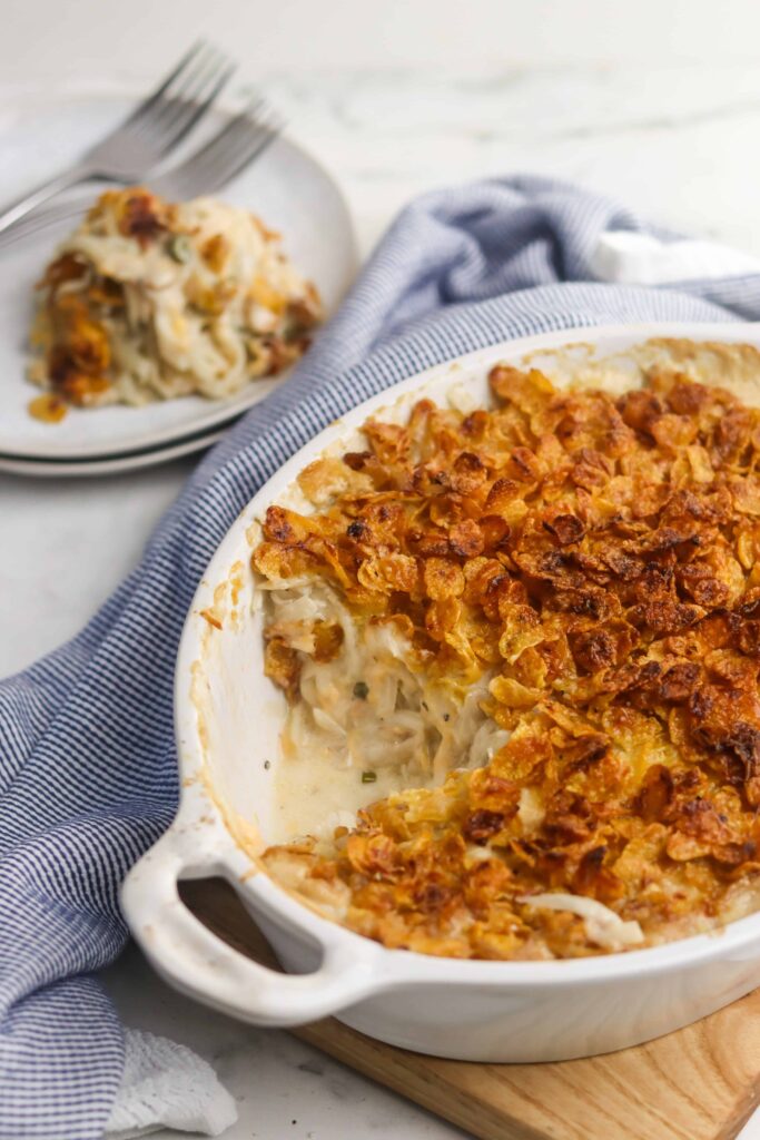 Easy Cheesy Potato Casserole - About a Mom