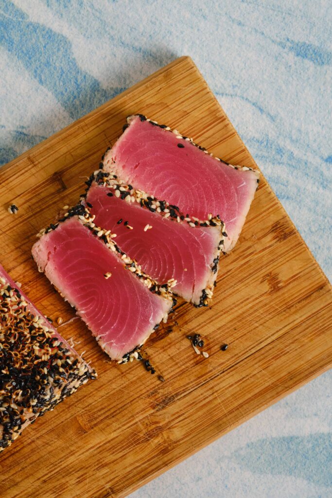 Easy Seared Ahi Tuna Steak - About a Mom