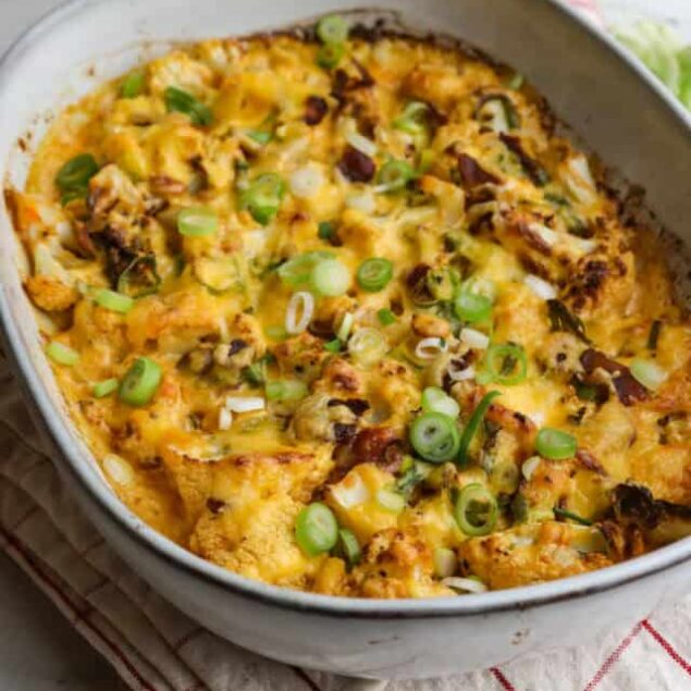 Easy Cauliflower Casserole Feature