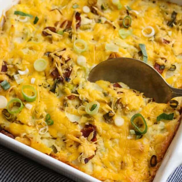 Easy Twice Baked Potato Casserole Feature-2