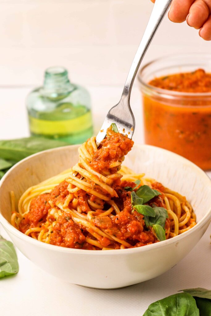 The Best Homemade Tomato Sauce Recipe - About a Mom