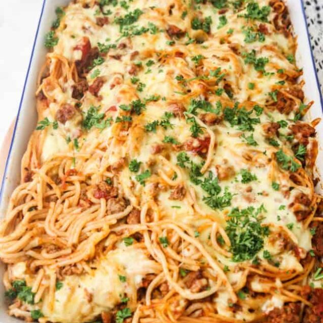 Easy Baked Spaghetti Recipe Feature 5