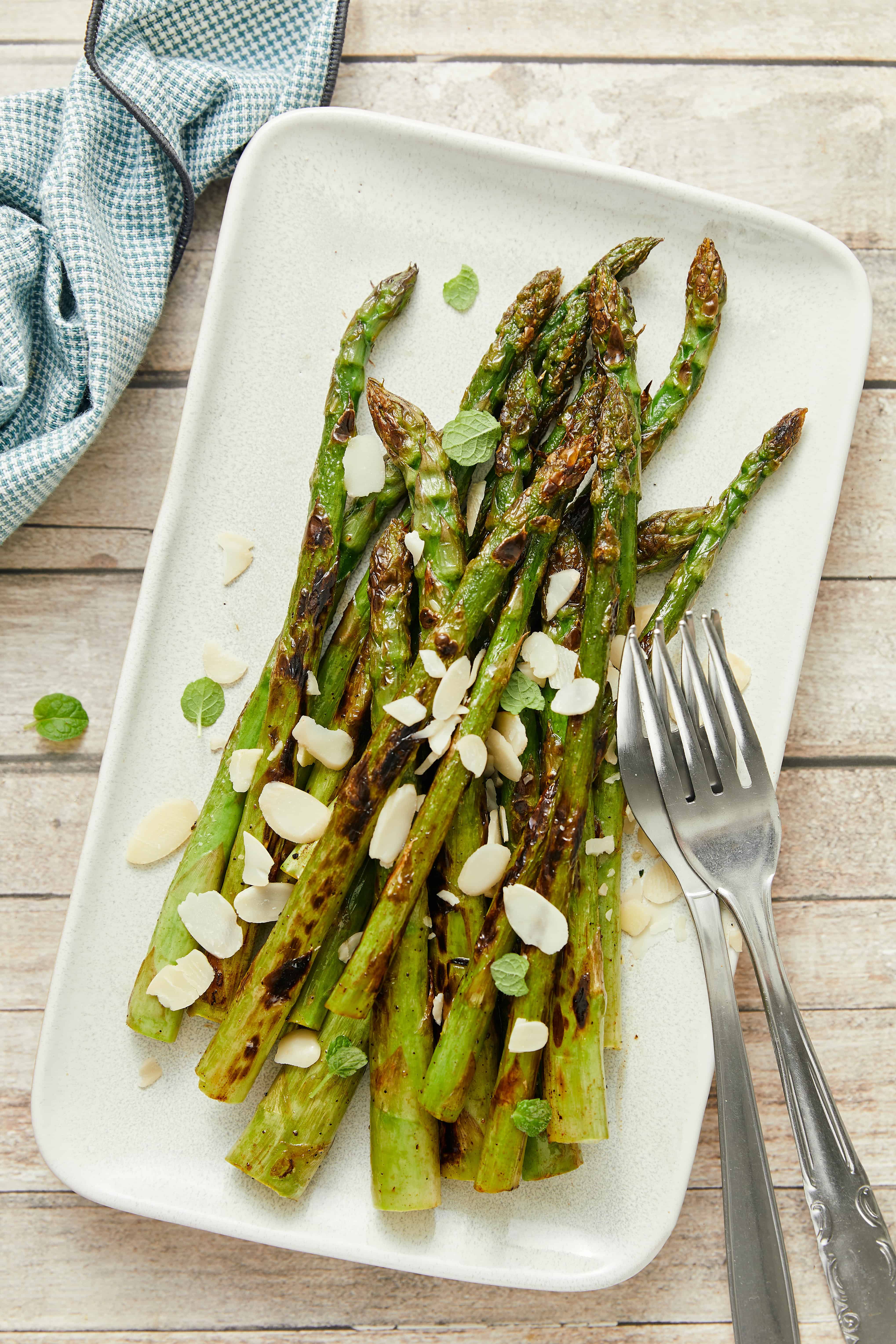 Grilled Asparagus - About a Mom
