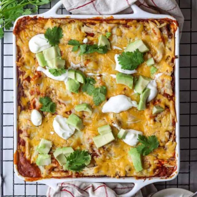 Chicken Enchilada Casserole