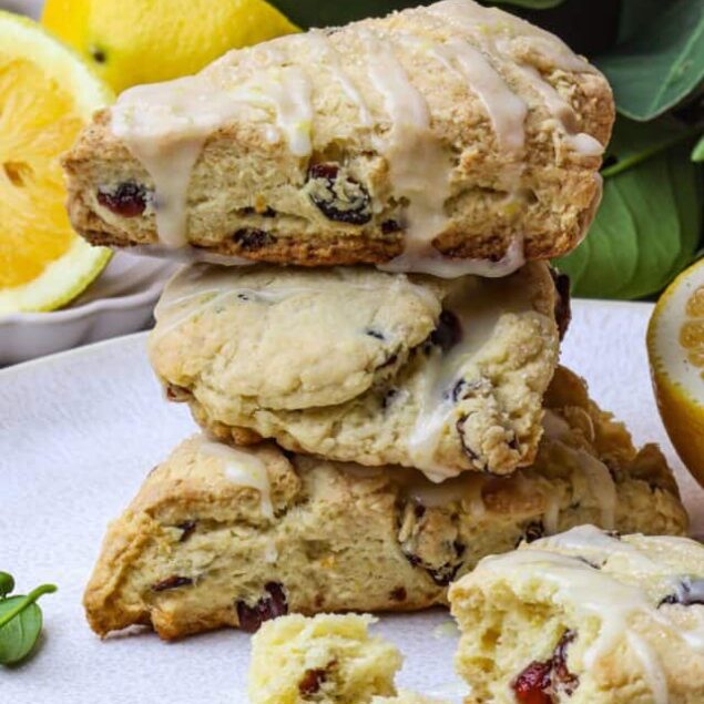 Cranberry Orange Scones