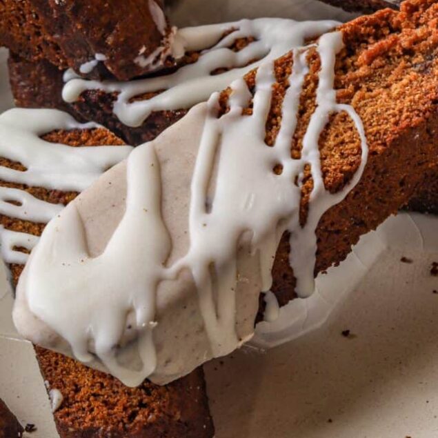 Gingerbread Biscotti