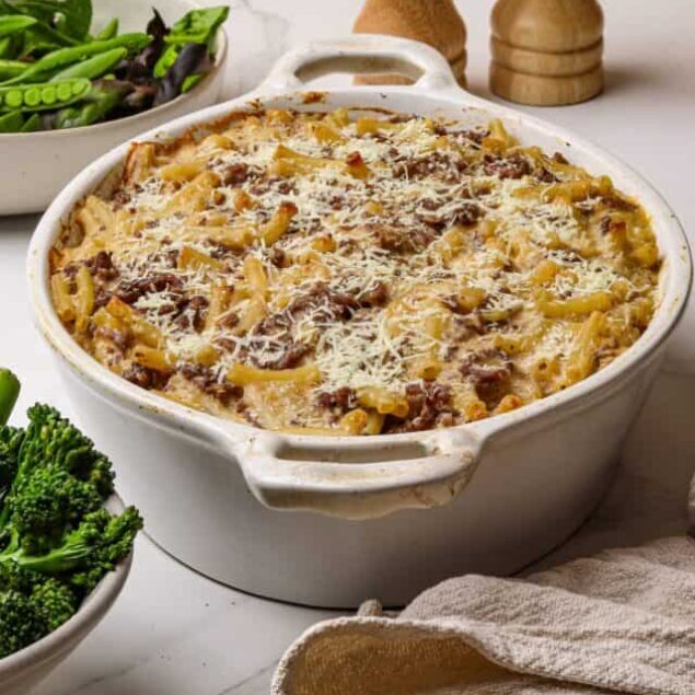 Hamburger Mac And Cheese Casserole