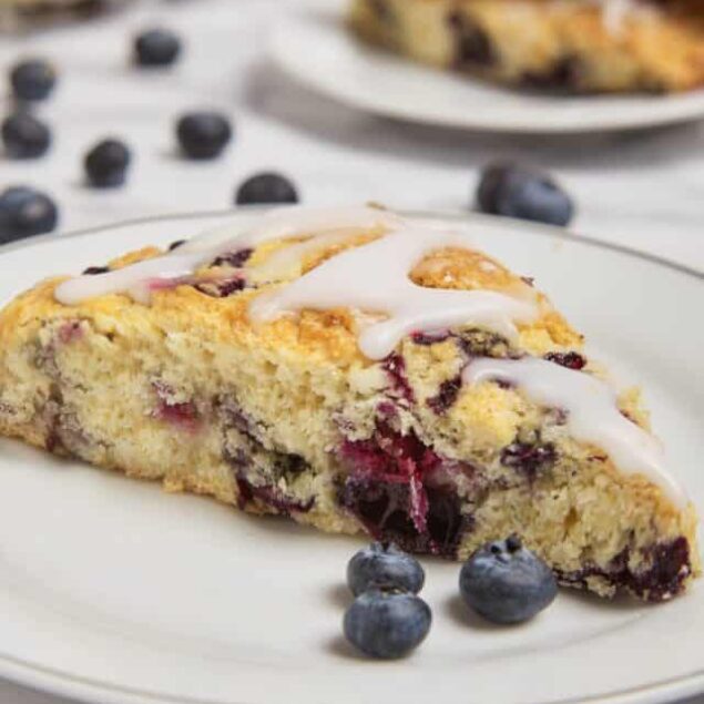Lemon Blueberry Scones