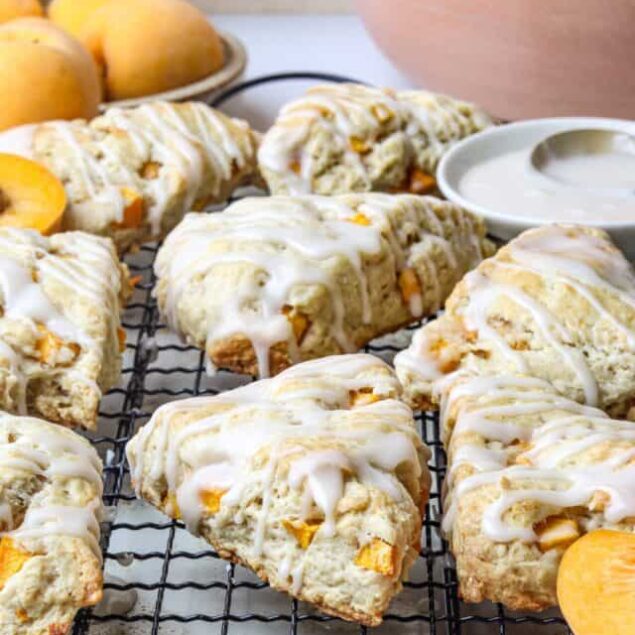 Peach Scones