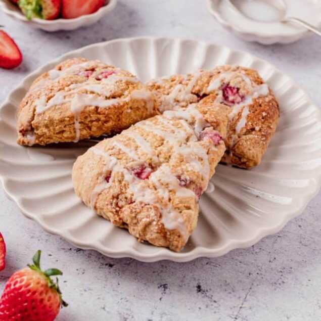 Strawberry Scones