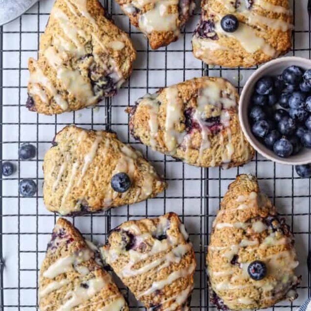 Vegan Blueberry Scones