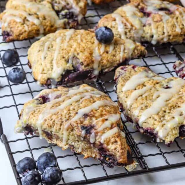 Vegan Blueberry Scones