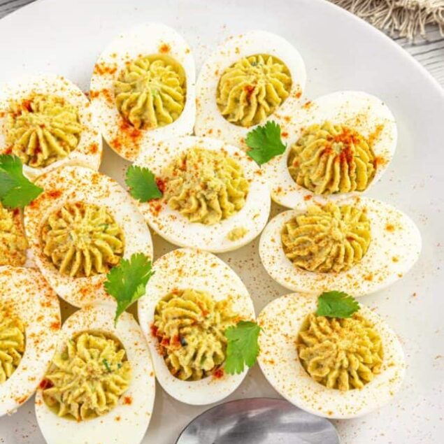 Avocado Deviled Eggs Recipe