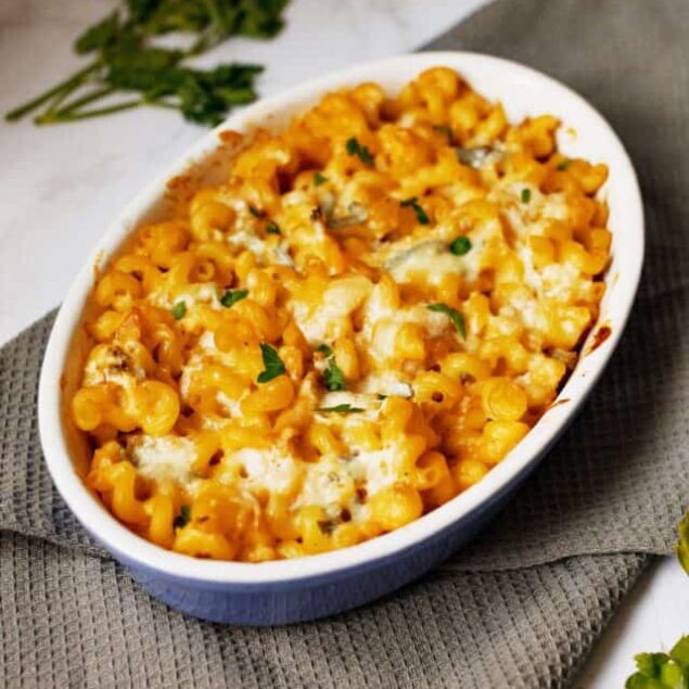 Buffalo Chicken Mac and Cheese
