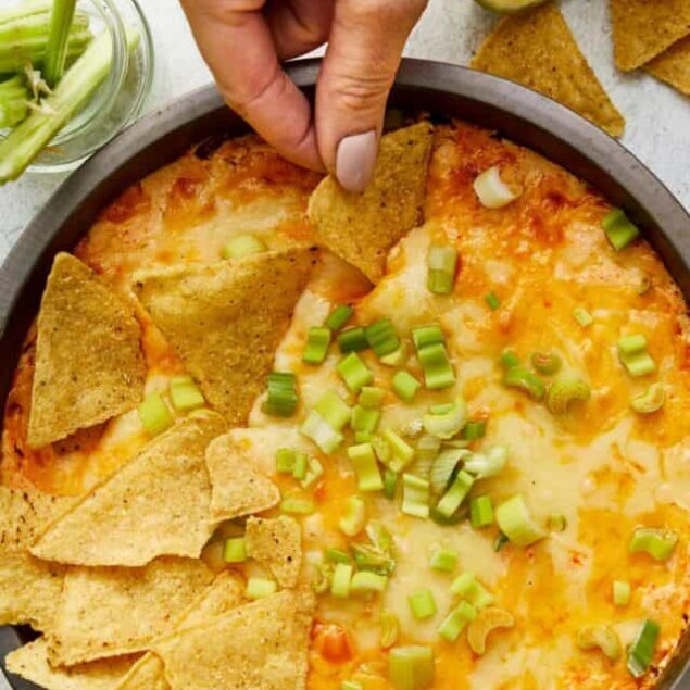 Buffalo Ranch Chicken Dip