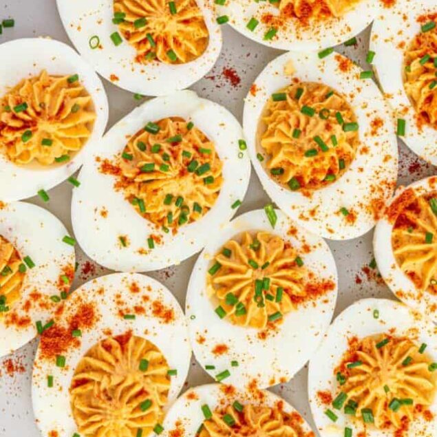 Spicy Deviled Eggs