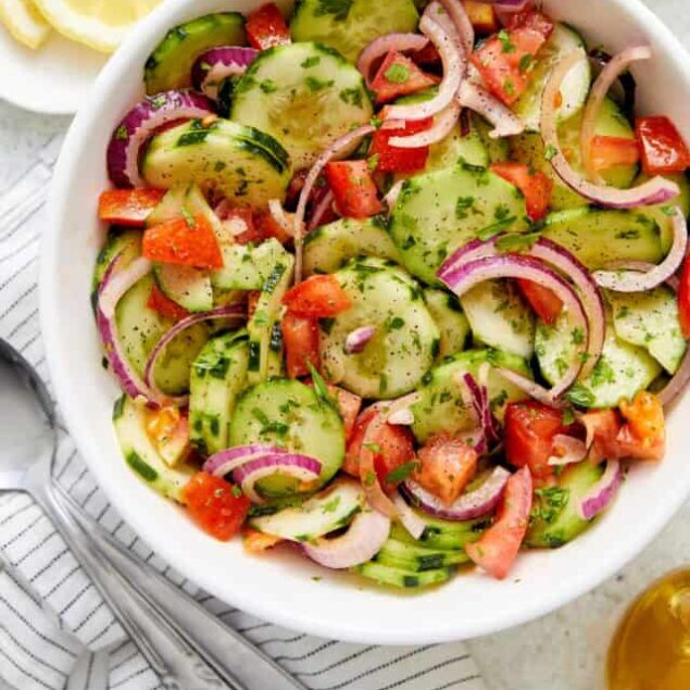 Cucumber Tomato Salad