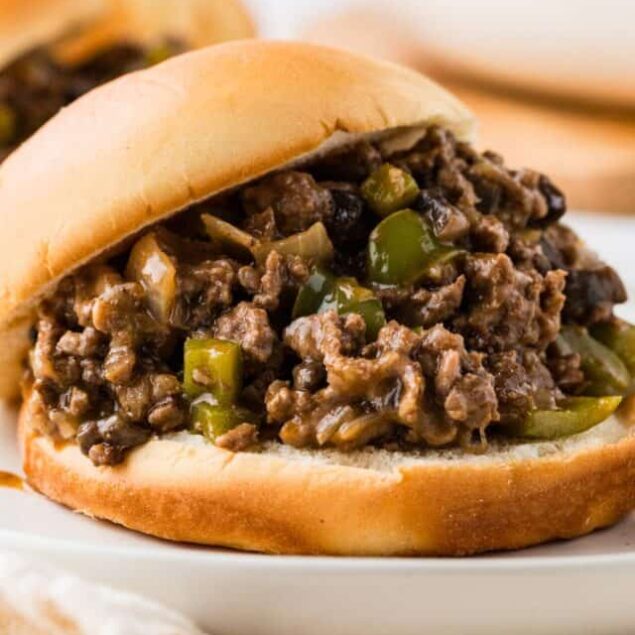 Philly Cheesesteak Sloppy Joes