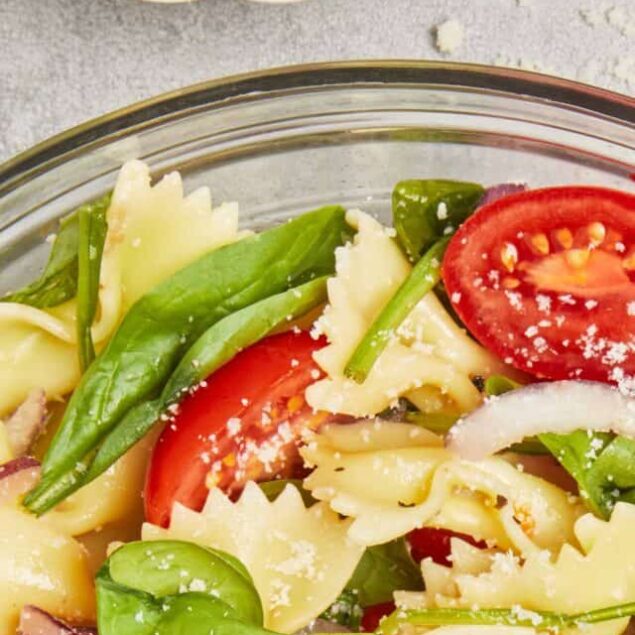 Spinach Pasta Salad