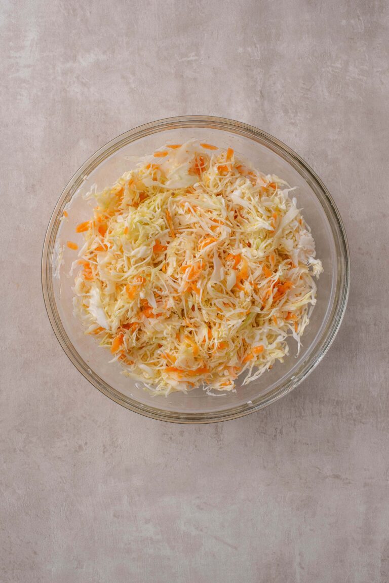 Vinegar Coleslaw (Without Mayo) - About a Mom