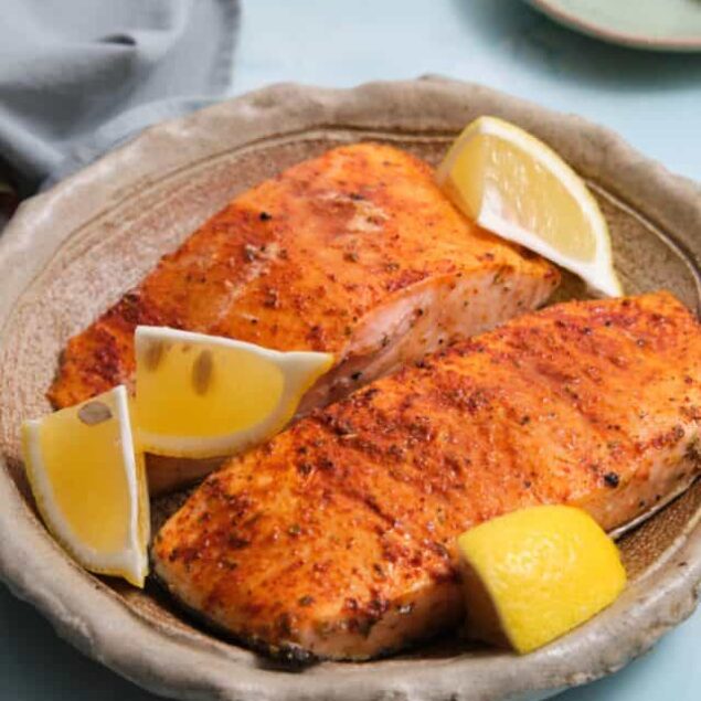 Air Fryer Salmon