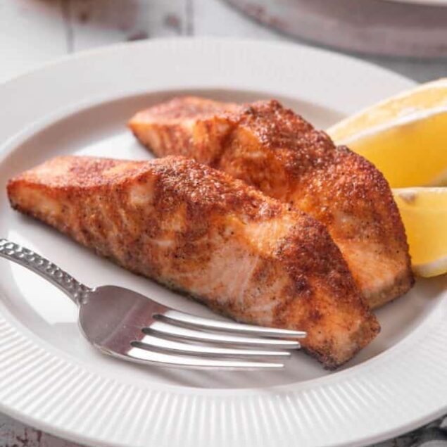 Broiled Salmon