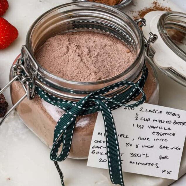 Homemade Brownie Mix Recipe