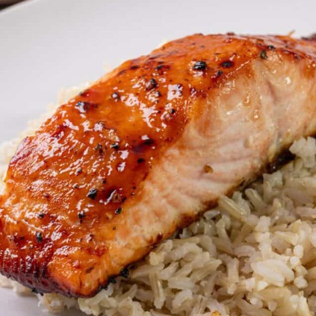 Honey Sriracha Salmon