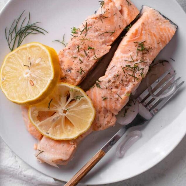 Poached Salmon