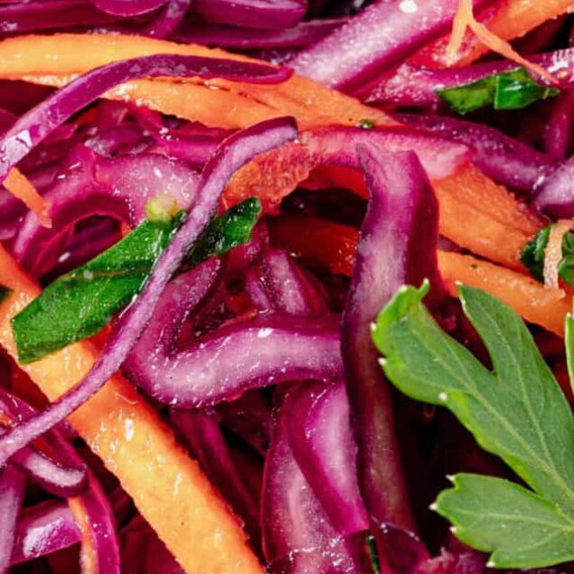Red Cabbage Slaw