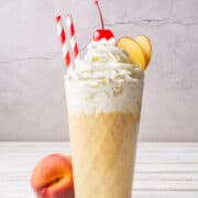 Peach Milkshake