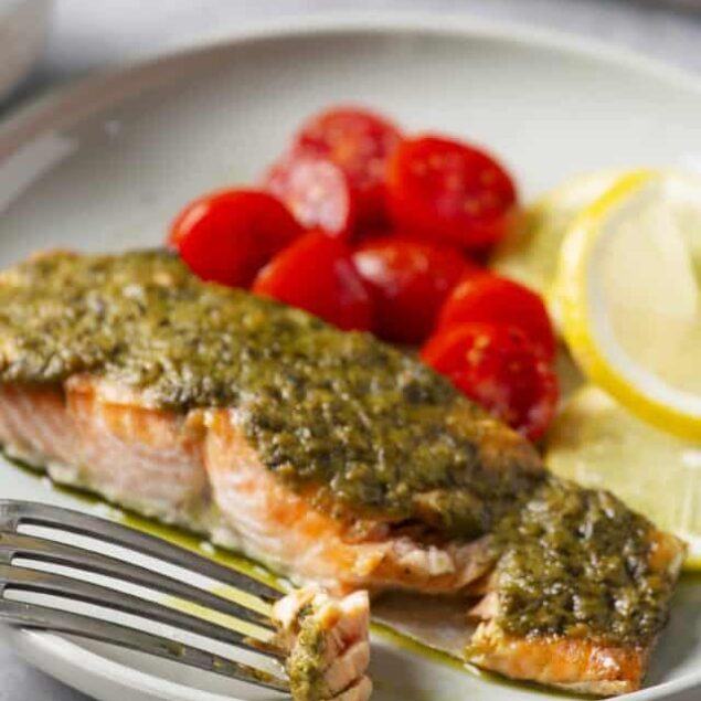 Pesto Salmon