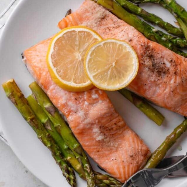Salmon and Asparagus