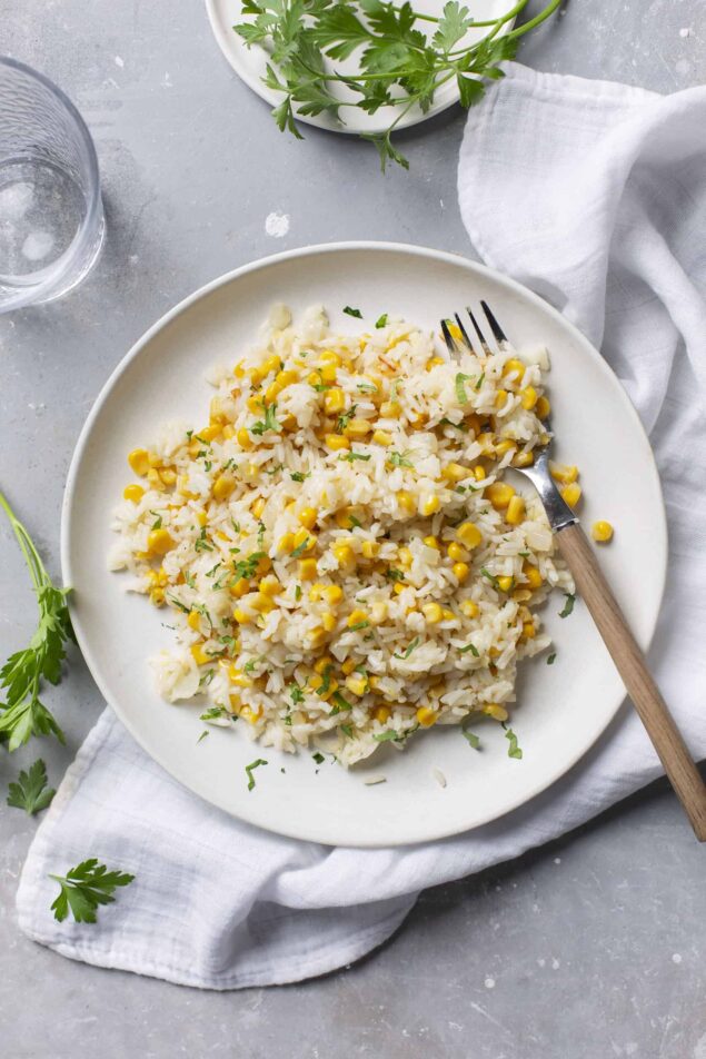Corn Rice - About a Mom