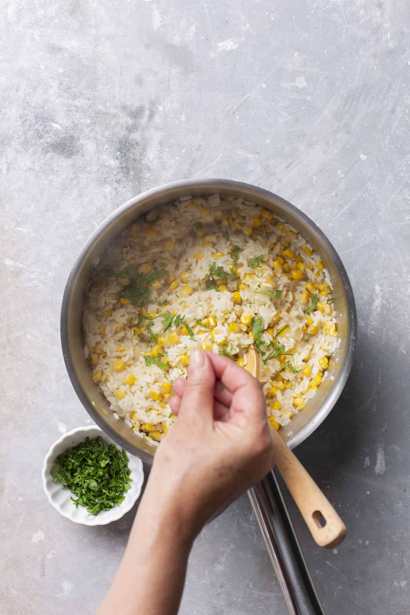 Round Corn Rice Corn Rice - About a Mom