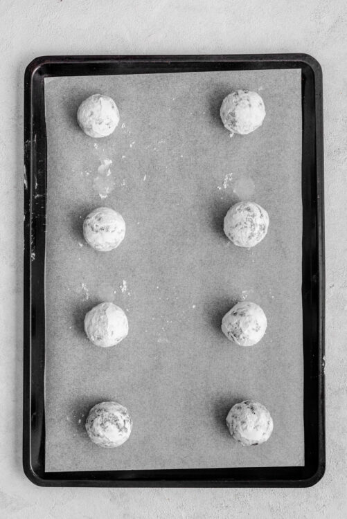 Chocolate Crinkle Cookies step 4