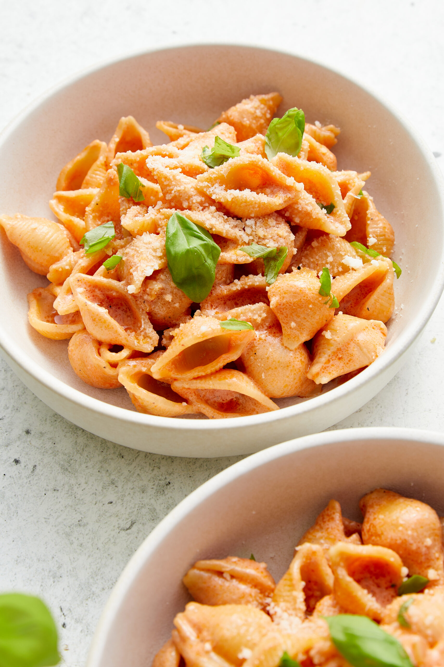 Gigi Hadid Pasta diagonal shot